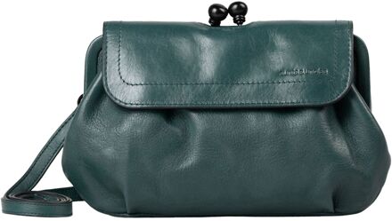Mrs. Whoopie Pie kelp forest clutch damestas Groen - H 14 x B 22 x D 4 cm