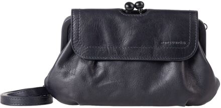 Mrs. Whoopie Pie Shoulderbag / Clutch night sky damestas Blauw - H 14 x B 22 x D 4 cm