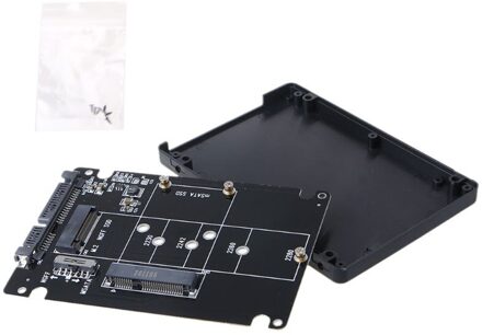 Msata/M.2 Om SATA3 Adapter Card Behuizing Doos Voor 2.5 "Ssd Pc Computer 090F