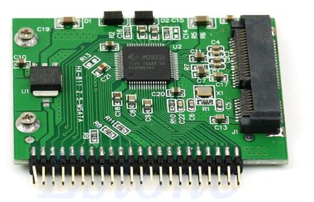 Msata Ssd 44 Pin Ide Adapter Converter Als 2.5 Inch Ide Hdd 5 Volt Voor Laptop