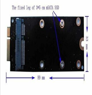 mSATA SSD naar 2012 Apple MacBook Pro A1425 ME662 SSD - small