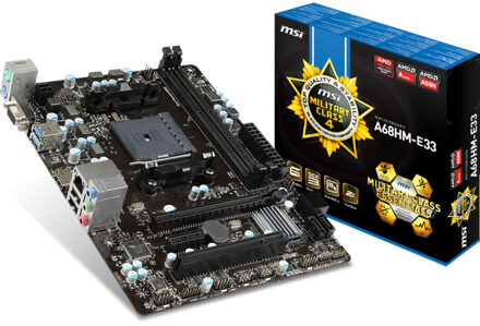 MSI A68HM-E33 Moederbord