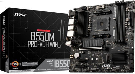 MSI B550M PRO-VDH WIFI Socket AM4 micro ATX AMD B550