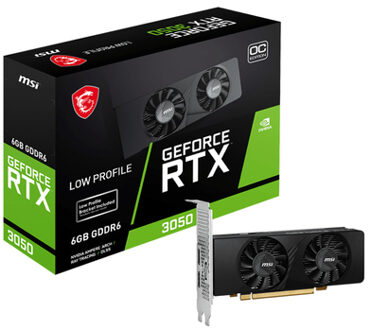 MSI GeForce RTX 3050 OC LP 6G OC Grafische kaart