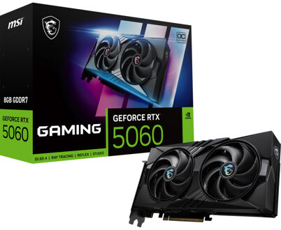 MSI GeForce RTX 5060 8G GAMING OC Grafische kaart