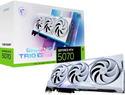 MSI GeForce RTX 5070 12G GAMING TRIO OC WHITE Grafische kaart