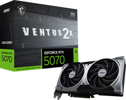 MSI GeForce RTX 5070 12G VENTUS 2X OC Grafische kaart