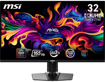 MSI MAG 321UP QD-OLED Gaming monitor