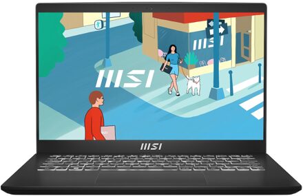 MSI Modern 14 C12M-475NL -14 inch Laptop Zwart