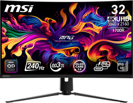 MSI MPG 321CURX QD-OLED Gaming monitor