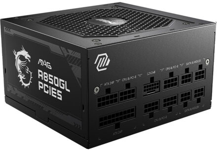 MSI PC MAG A850GL PCIE5 - 850W 80+ modulair goud