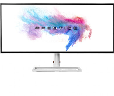 MSI Prestige PS341WU Monitor Wit