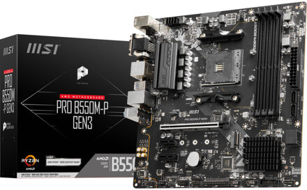 MSI PRO B550M-P GEN3 Moederbord