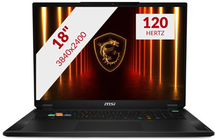 MSI Stealth 18 HX AI A2XWIG-018NL Gaming laptop