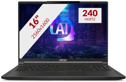 MSI Stealth A16 AI+ A3XWHG-013NL Gaming laptop