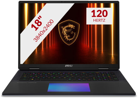 MSI Titan 18 HX AI A2XWJG-234NL Gaming laptop