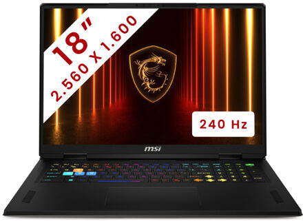 MSI Vector A18 HX A9WHG-017NL Gaming laptop