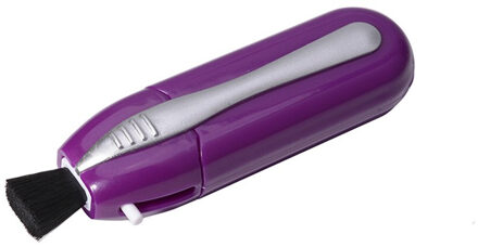 Msjo Bril Schoner Microfiber Mini Zon Lenzenvloeistof Zorg Borstel 2 In 1 Soft Tool Lenzenvloeistof Microfiber Glas Borstel paars