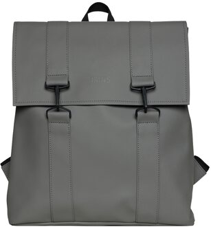 MSN Bag W3 grey backpack Grijs - H 40 x B 35 x D 15