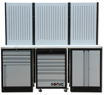 MSS 26"/34" opstelling met 11 laden met rvs bovenblad 4731813