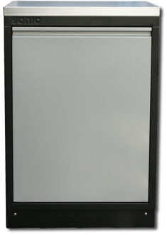 MSS 26" Afvalbak met roestvrij stalen bovenblad 4731612