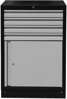 MSS 26" Kast met laden en deur zonder bovenblad 47308