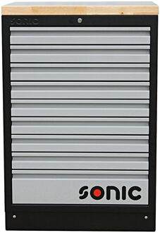 MSS 26" Ladenkast 9 laden met houten bovenblad 4731308