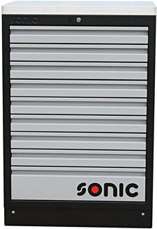 MSS 26" Ladenkast 9 laden met roestvrij stalen bovenblad 4731608