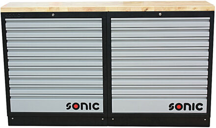 MSS 34" 18 laden met houten bovenblad 4731404