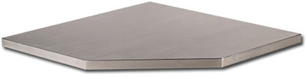 MSS Roestvrij stalen bovenblad voor kast 47505 47545