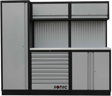 MSS work station 230cm (roestvrij stalen bovenblad) 4731230