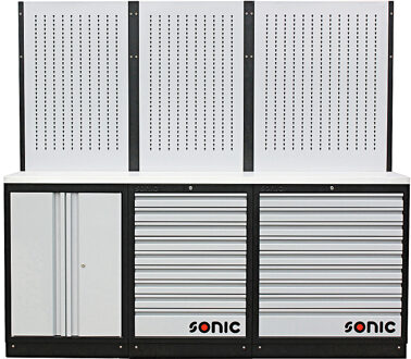 MSS26"/34" opstelling met 18 lades met rvs blad 4731803