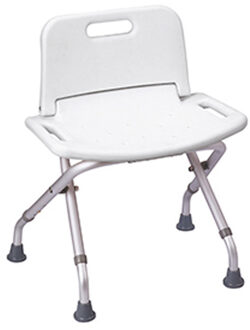 MSV Badkamer Douche stoel - Zittend douchen - 45 x 31 x 66 cm - Inklapbaar