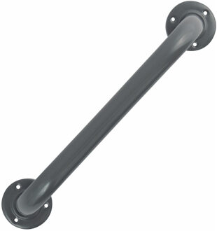 MSV Badkamer/douche wand handgreep - rvs metaal - grijs - 30 cm