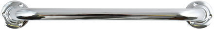 MSV Badkamer/douche wand handgreep - rvs metaal - zilver - 30 cm
