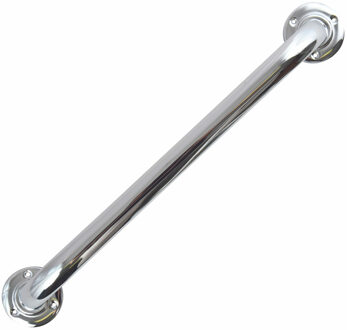 MSV Badkamer/douche wand handgreep - rvs metaal - zilver - 60 cm