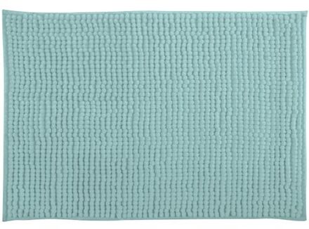 MSV Badkamerkleed|badmat voor op de vloer - mintgroen - 60 x 90 cm