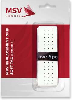 MSV Basic Grip Soft-Tac perforated Verpakking 1 stuk wit - nosize