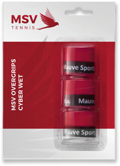 MSV Cyber Wet Verpakking 3 Stuks-Rood - nosize