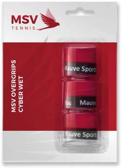 MSV Cyber Wet Verpakking 3 Stuks-Rood - nosize