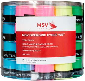 MSV Cyber Wet Verpakking 60 Stuks-Veelkleurig - nosize