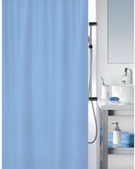 MSV Douchegordijn Blauw 120cm