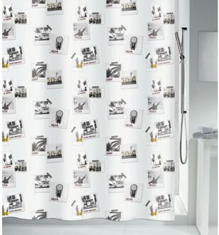 MSV Douchegordijn Polan Multikleur 180cm