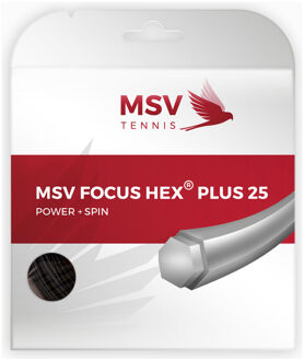 MSV Focus-HEX Plus 25 Set Snaren 12m zwart - 1.20