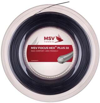 MSV Focus HEX PLUS 38 (Div. kleuren)-1.25mm-zwart