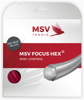 MSV Focus-HEX Set Snaren 12m rood - 1.18