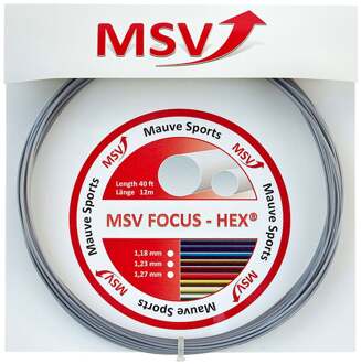 MSV Focus-HEX Set Snaren 12m-Zilver - 1.23