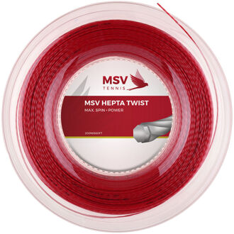 MSV HEPTA-TWIST (Div. kleuren) -1.15mm-rood