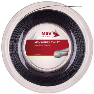 MSV HEPTA-TWIST (Div. kleuren) -1.25mm-zwart