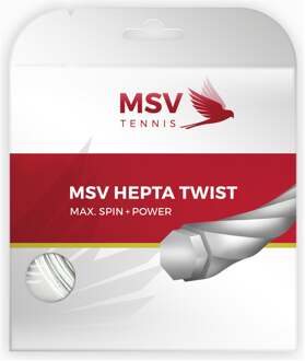 MSV Hepta-Twist Set Snaren 12m-Wit - 1.15
